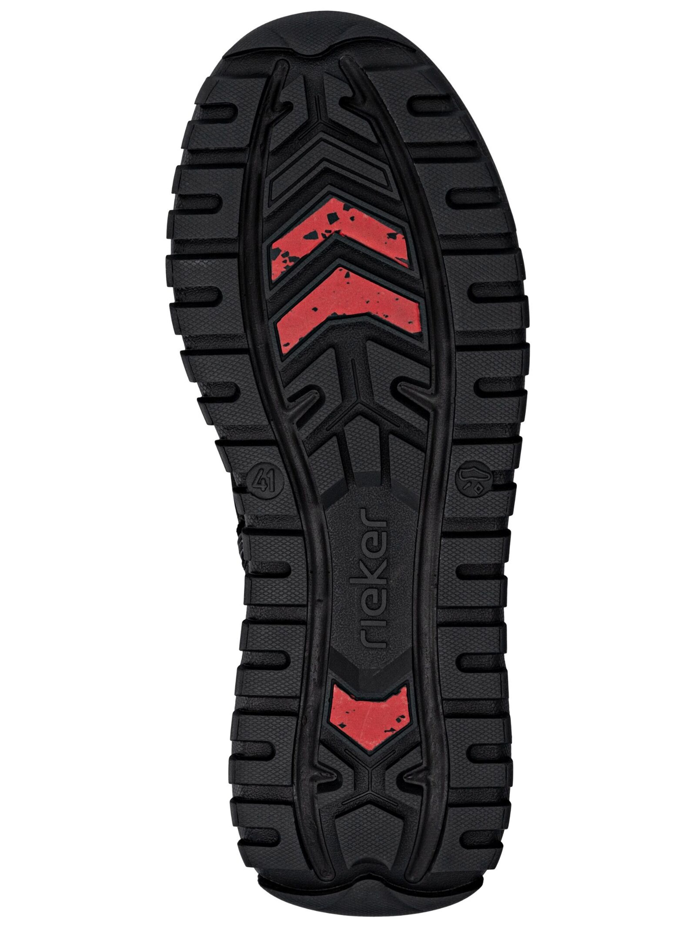 Rieker Lace-Up Boots in Black