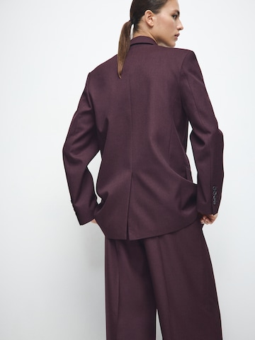 MANGO Blazer 'Hidra' in Red