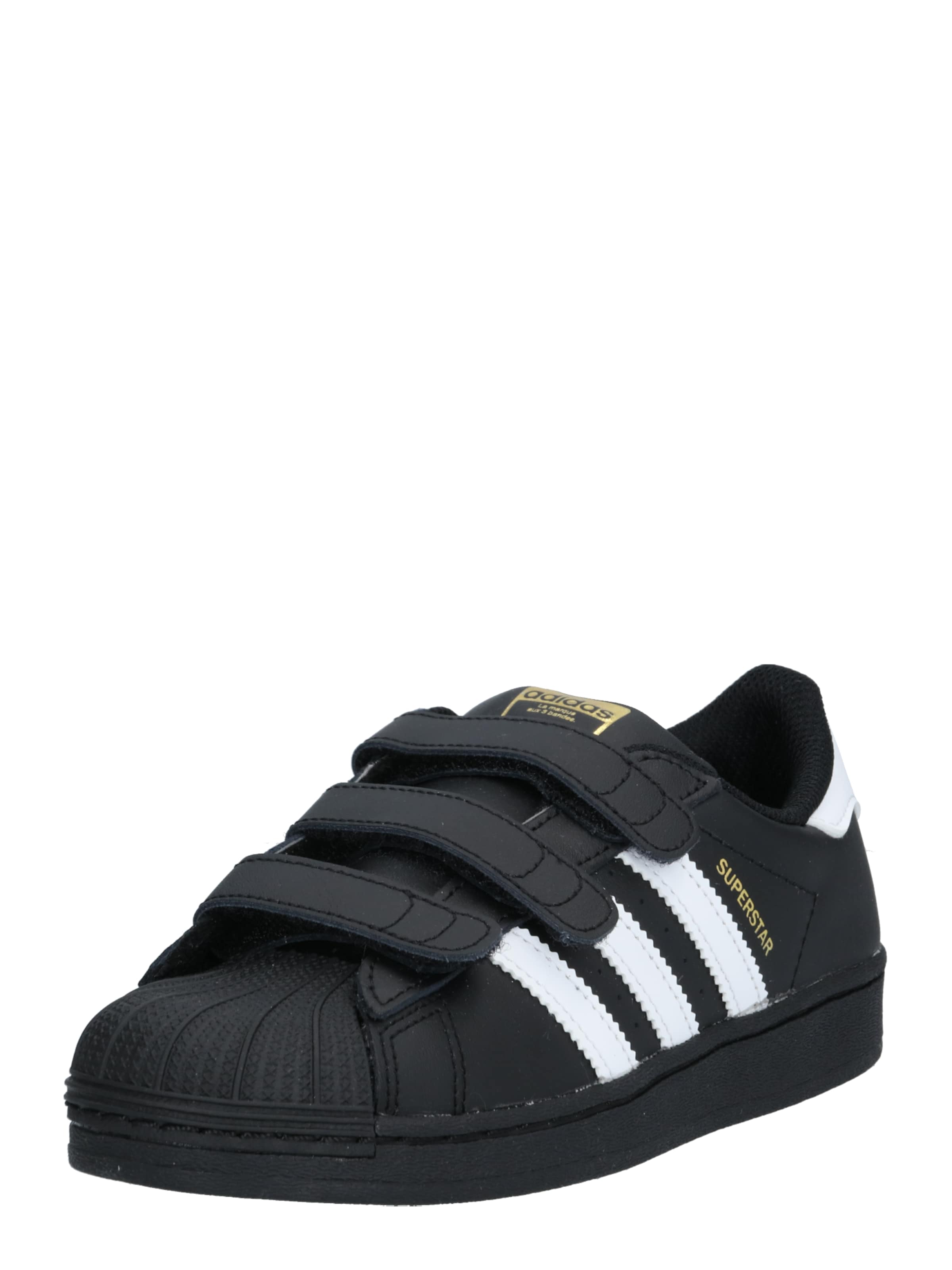 ADIDAS ORIGINALS Sneaker 'Superstar' i svart: framsida