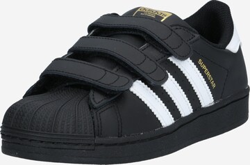 ADIDAS ORIGINALS Trainers 'Superstar' in Black: front