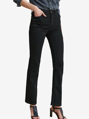 Next Boot cut Jeans in Black: front