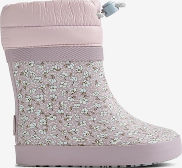 WHEAT Gummistiefel 'Arden' in Lila: Vorderseite