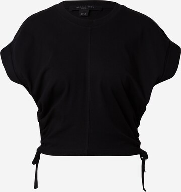 AllSaints Shirt 'MIRA' in Zwart: voorkant