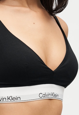 Calvin Klein Underwear Triangel BH i sort
