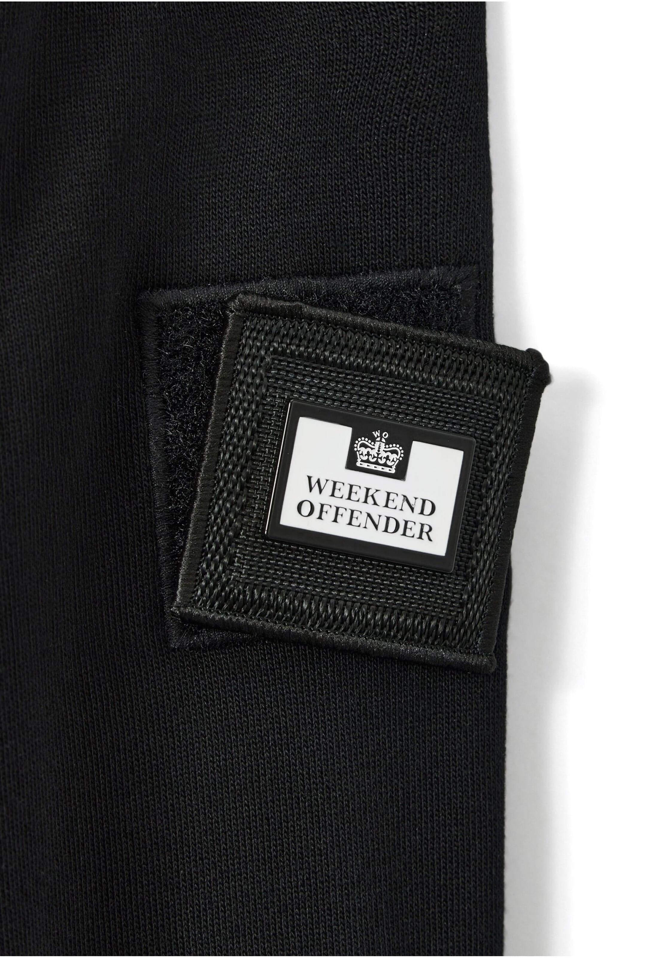 Weekend Offender Sweatshirt 'Thunder' in Schwarz