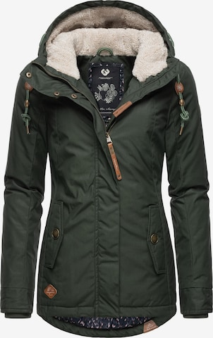 Ragwear Winter Jacket 'Monade' in Green