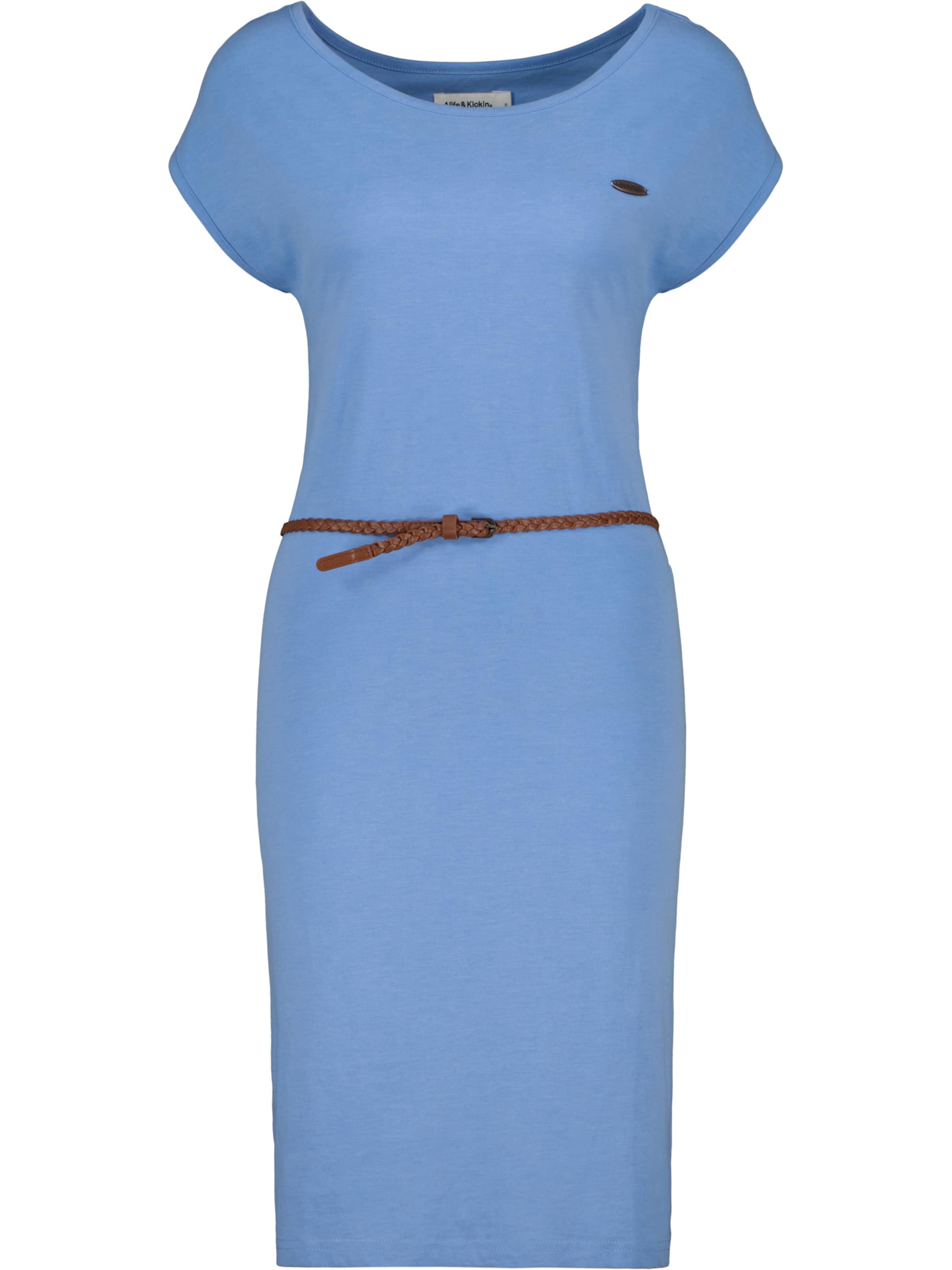 alife & kickin Kleid 'ElliAK A' in Blau: Vorderseite