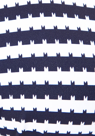 s.Oliver Triangle Bikini Top in Blue