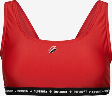 Superdry Bikinitop in Rood: voorkant