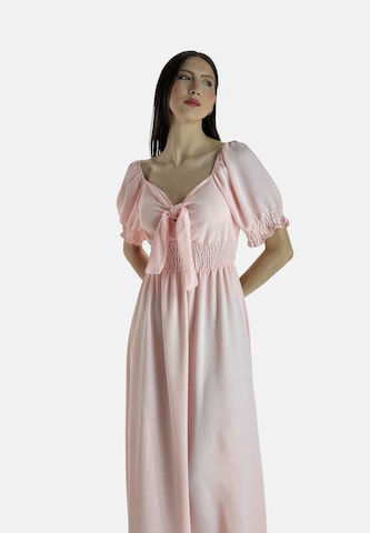 Elara Dress in Pink