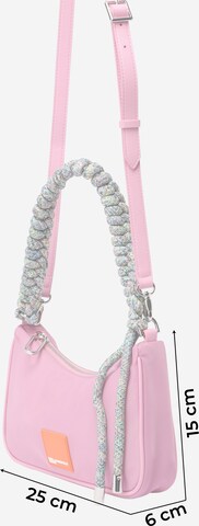 KARL LAGERFELD JEANS - Mala de ombro em rosa