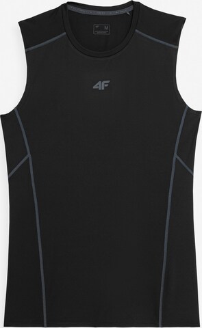 4F Performance shirt in Black: front