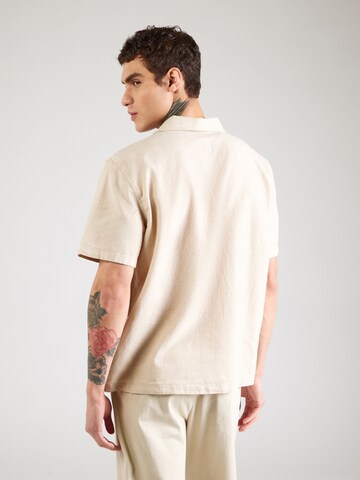 GAP Comfort Fit Πουκάμισο σε μπεζ