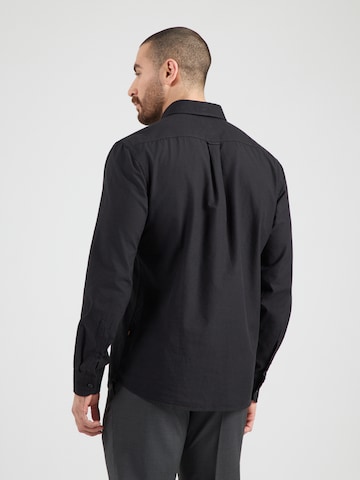 BOSS Regular fit Button Up Shirt 'Rickert' in Black