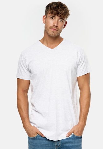 INDICODE JEANS Shirt 'Clever' in White: front