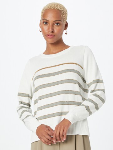 ABOUT YOU Sweater 'Marla' in White: front