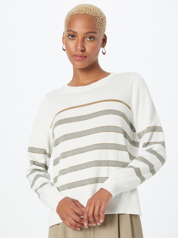 ABOUT YOU Pullover 'Marla' i hvid: forside