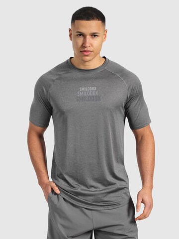 T-Shirt ' Powerfit Triple ' Smilodox en gris : devant