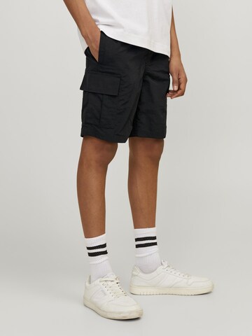 Jack & Jones Junior - Calções de banho 'JPSTFiji' em preto: frente