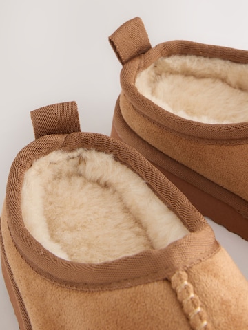 Pantoufle Next en marron