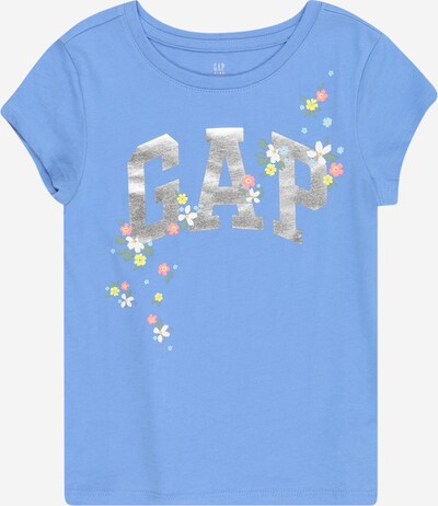GAP T-Shirt 'JAN' in azur / gelb / hellpink / silber, Produktansicht