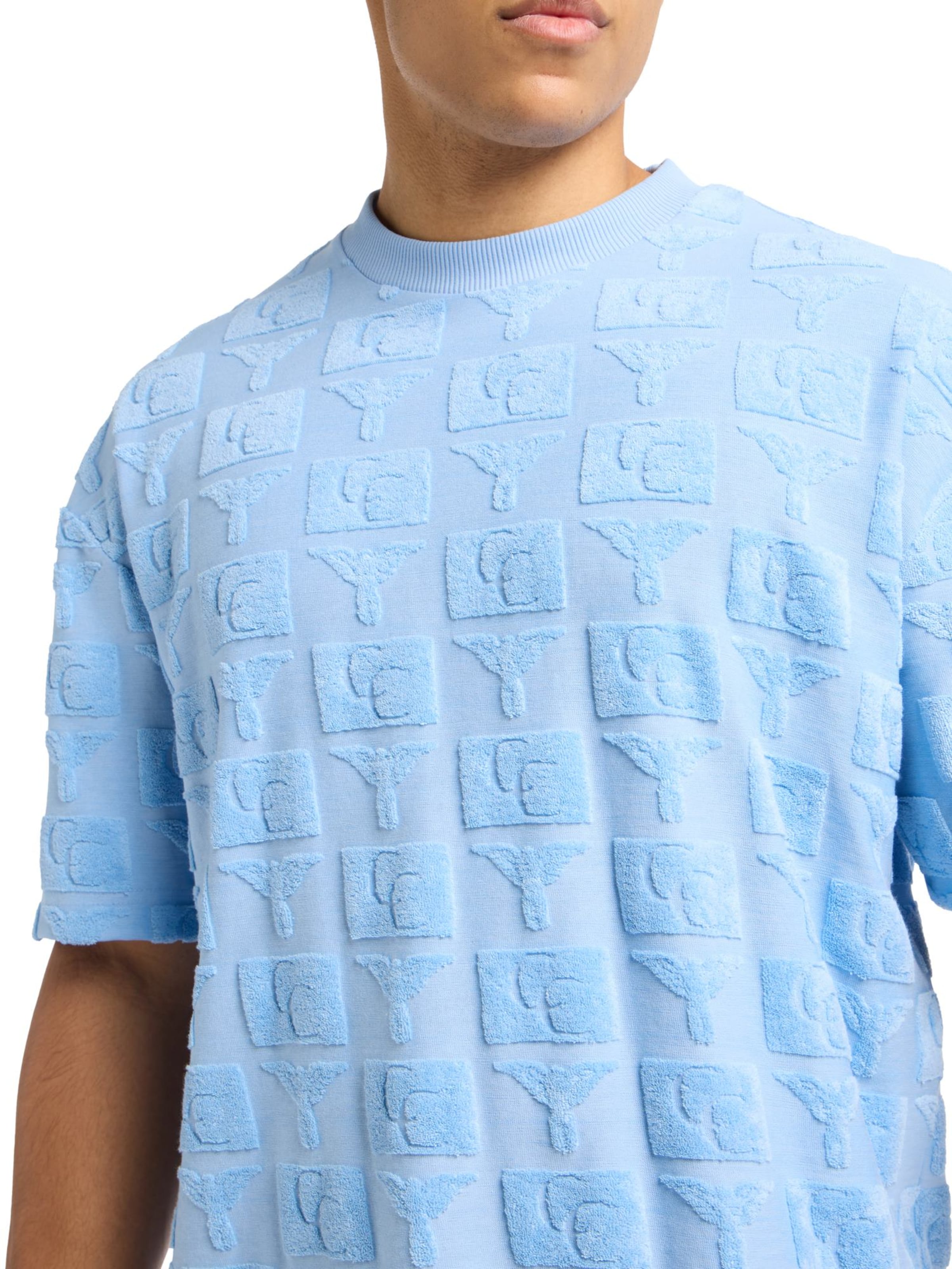 T-Shirt 'Ebnicher' Carlo Colucci en bleu