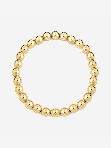 CLASSYANDFABULOUS Jewelry Bracelet 'CLASSYANDFABULOUS Beaded' in Gold: front