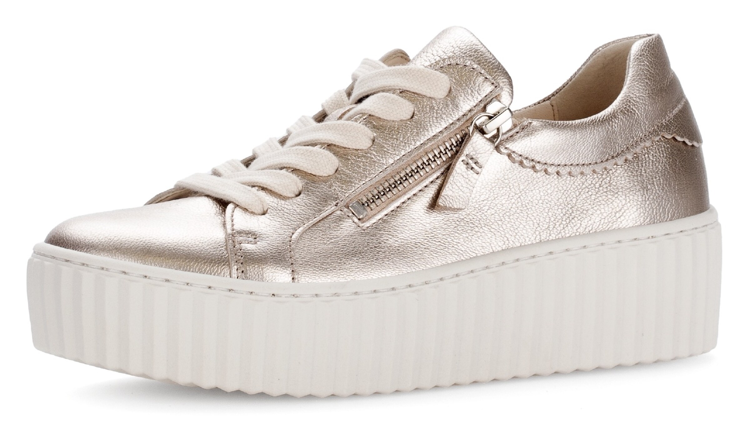 GABOR Sneakers in Gold: front