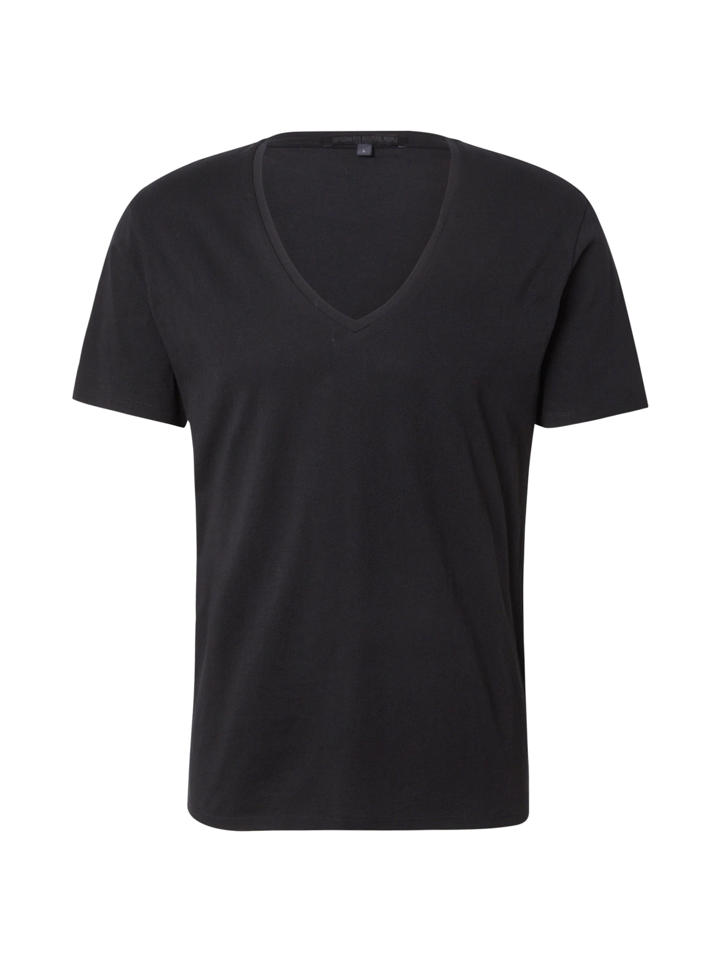 DRYKORN Regular fit Shirt 'Quentin' in Zwart: voorkant