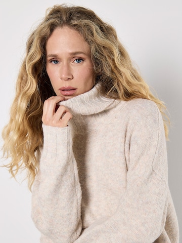 Pull-over ' ' Apricot en beige