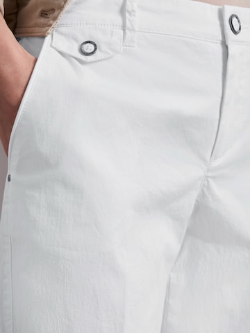 STREET ONE Alt kitsenev Püksid, värv valge