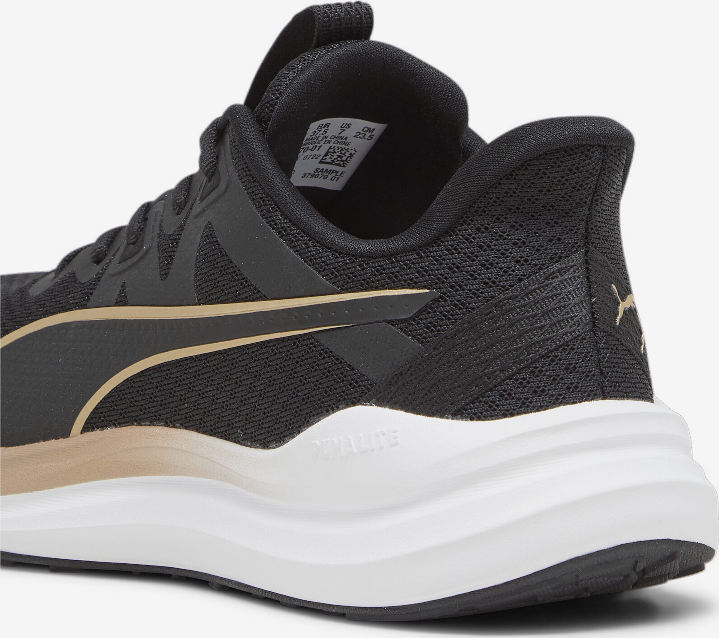 puma black sneakers women