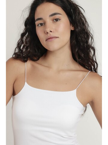 admas - Top en blanco