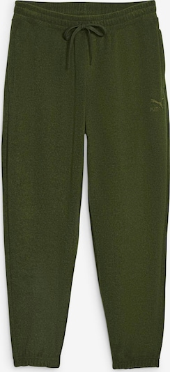PUMA Pantalon en vert foncé, Vue avec produit