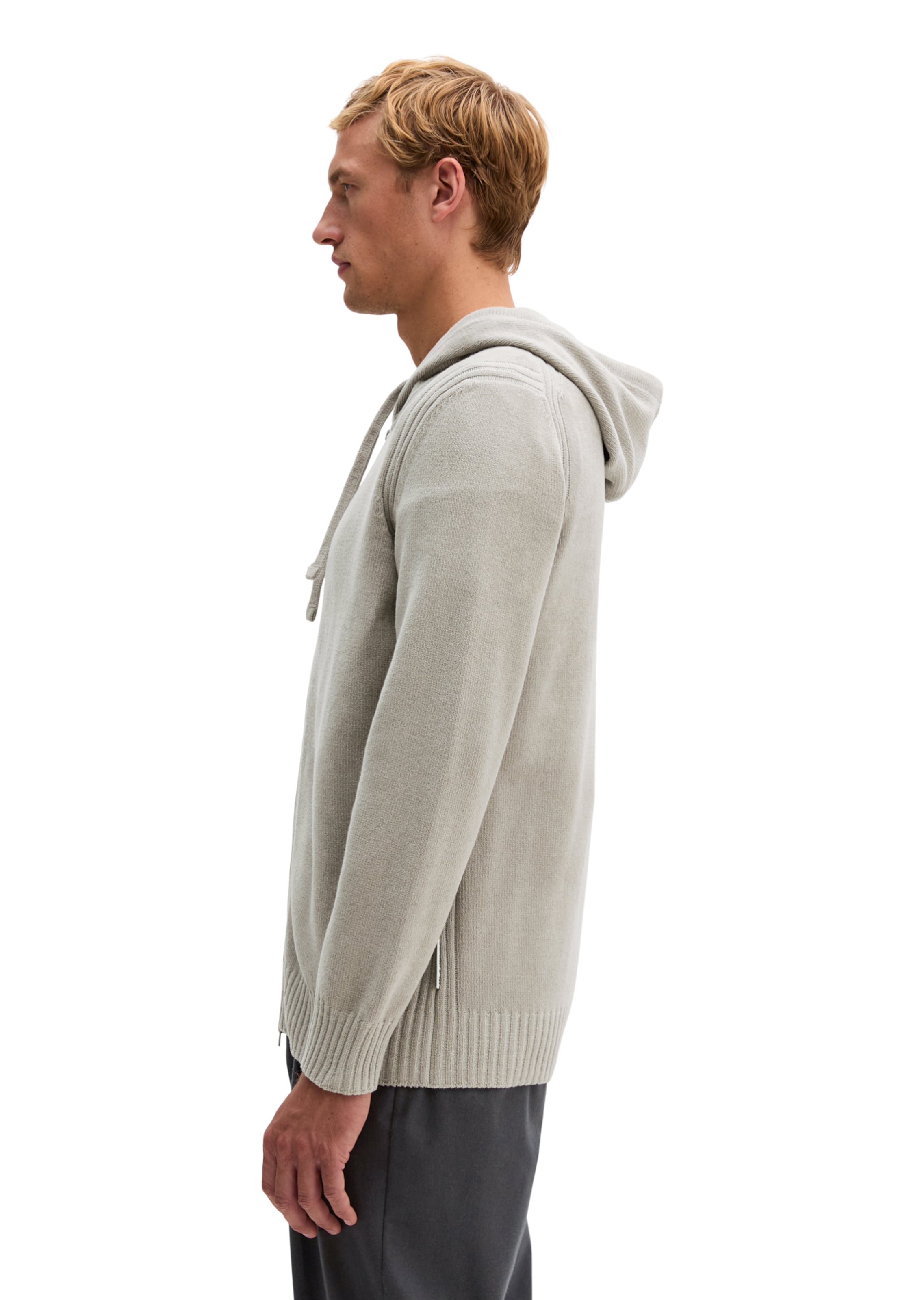 Marc O'Polo Strickjacke in Braun: Seite