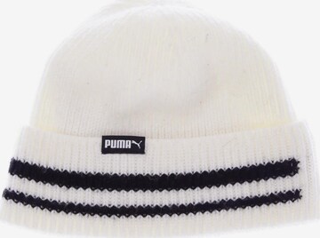 PUMA Hat & Cap in One size in White: front