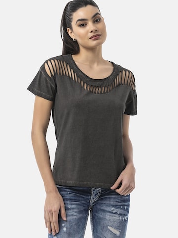 T-shirt 'WT388' CIPO & BAXX en gris : devant