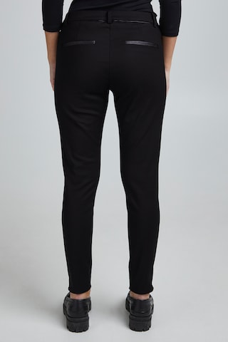 Fransa Slim fit Trousers in Black