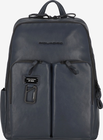 Piquadro Backpack in Blue: front