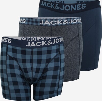 Jack & Jones Plus Boxershorts in dunkelblau / weiß, Produktansicht