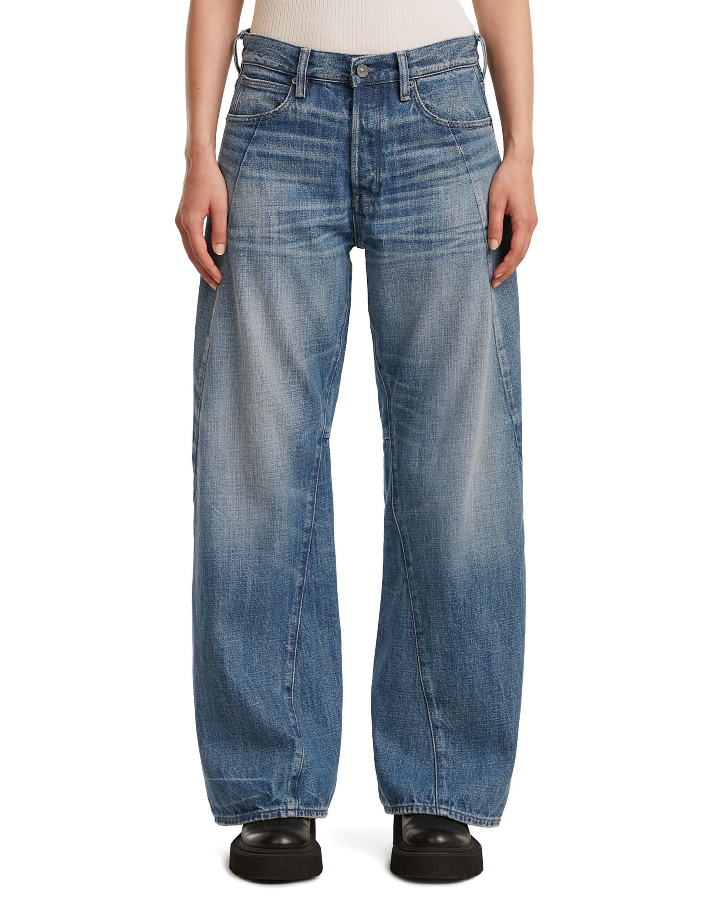 G-STAR Loose fit Jeans in Blue: front