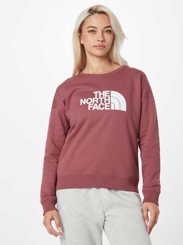 THE NORTH FACE Sweatshirt 'Drew Peak' i rosa: forside