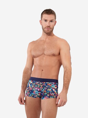 Boxers ' Psychedelic ' HOM en mélange de couleurs : devant