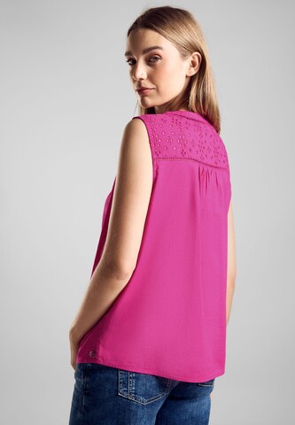 STREET ONE Bluse 'Sommer' in Pink