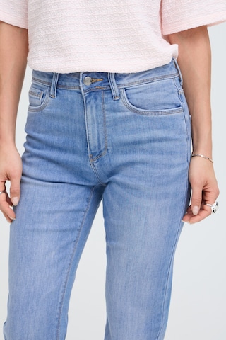 Effilé Jean 'Kayla' Pulz en bleu