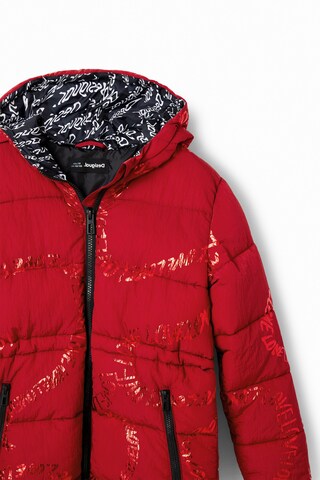 Manteau Desigual en rouge