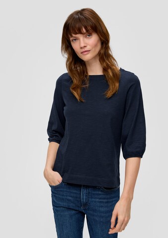 s.Oliver Shirt in Blauw: voorkant