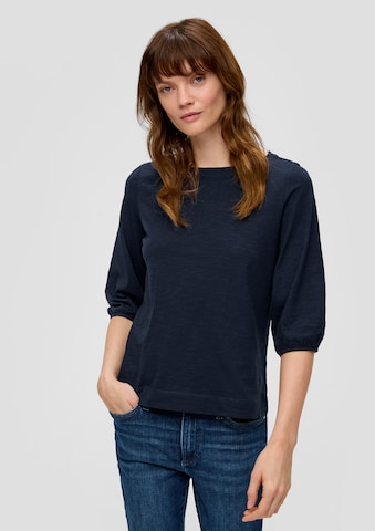 s.Oliver Shirt in Blauw: voorkant