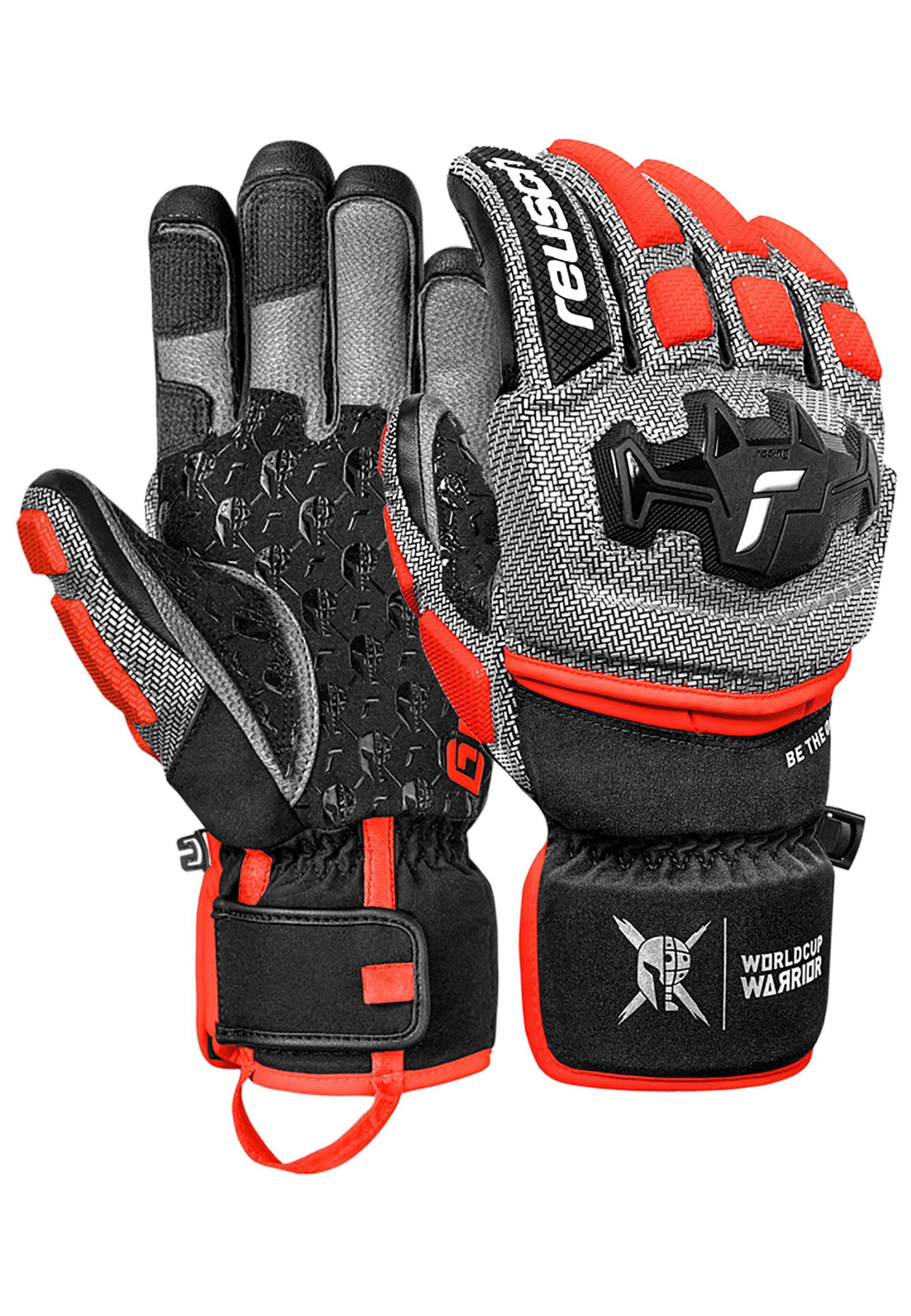 REUSCH Sporthandschoenen 'Worldcup Warrior GS' in Grijs: voorkant