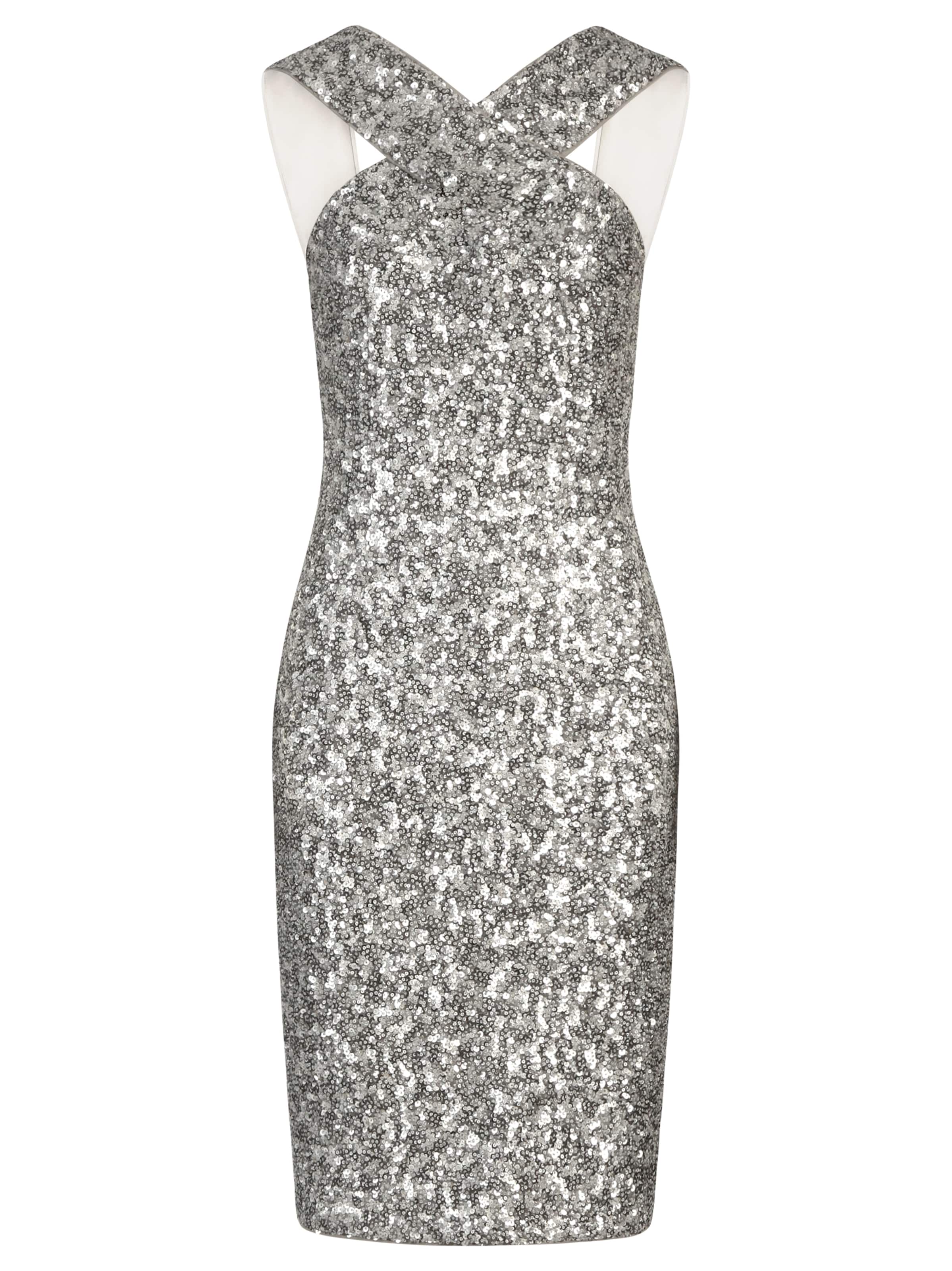Kraimod Cocktail Dress in Silver: front